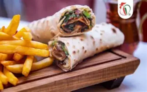 Delicious Crispy Shawarma